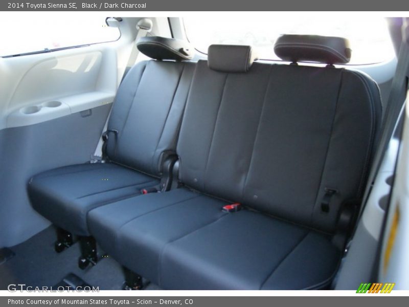 Black / Dark Charcoal 2014 Toyota Sienna SE