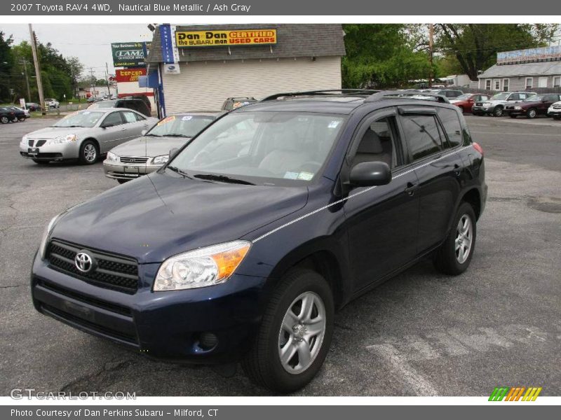 Nautical Blue Metallic / Ash Gray 2007 Toyota RAV4 4WD