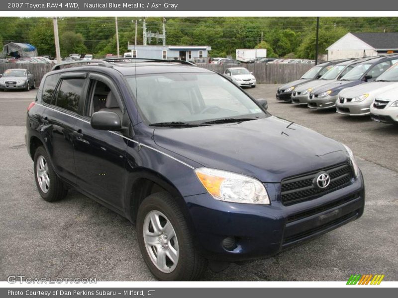 Nautical Blue Metallic / Ash Gray 2007 Toyota RAV4 4WD