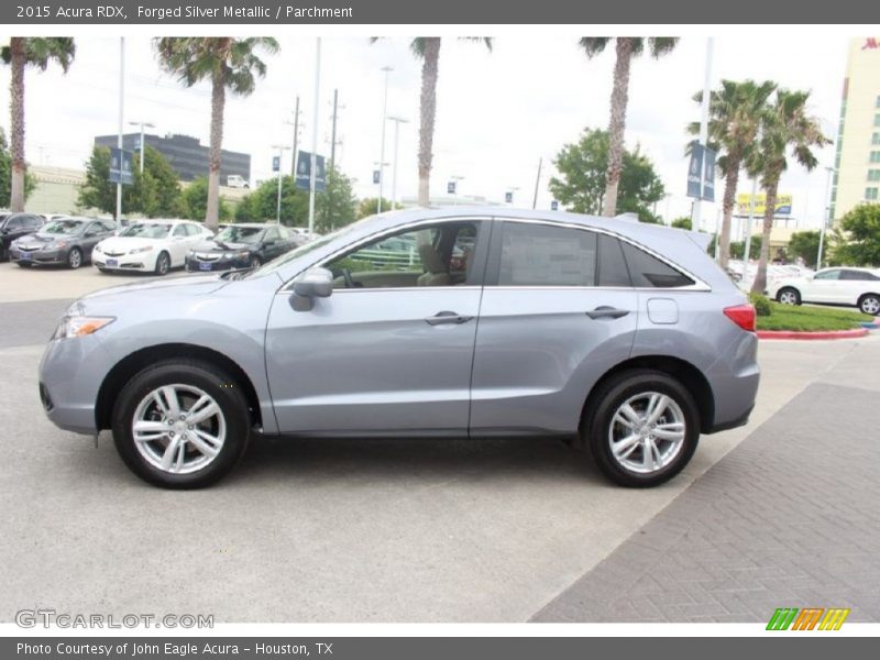 Forged Silver Metallic / Parchment 2015 Acura RDX