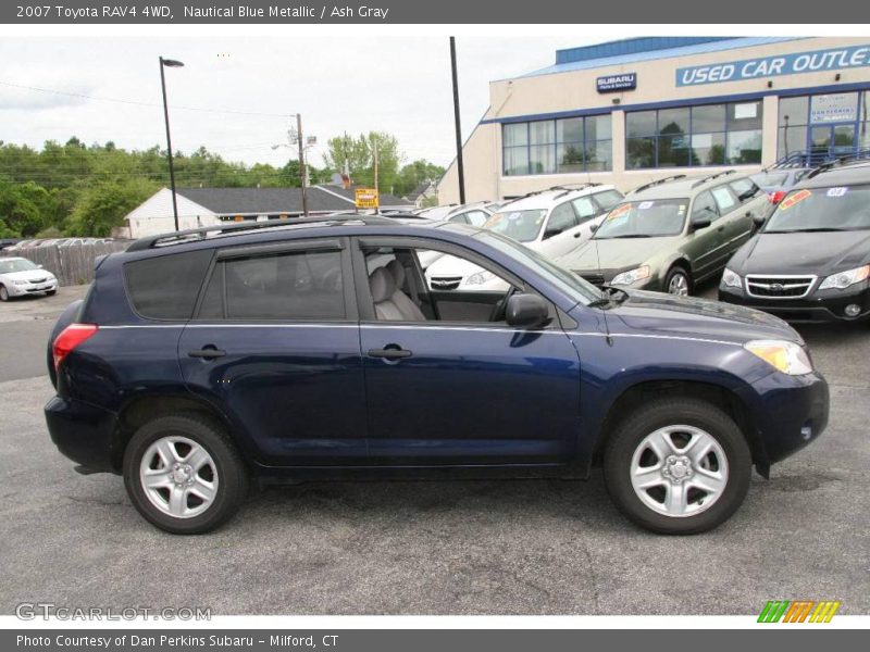 Nautical Blue Metallic / Ash Gray 2007 Toyota RAV4 4WD
