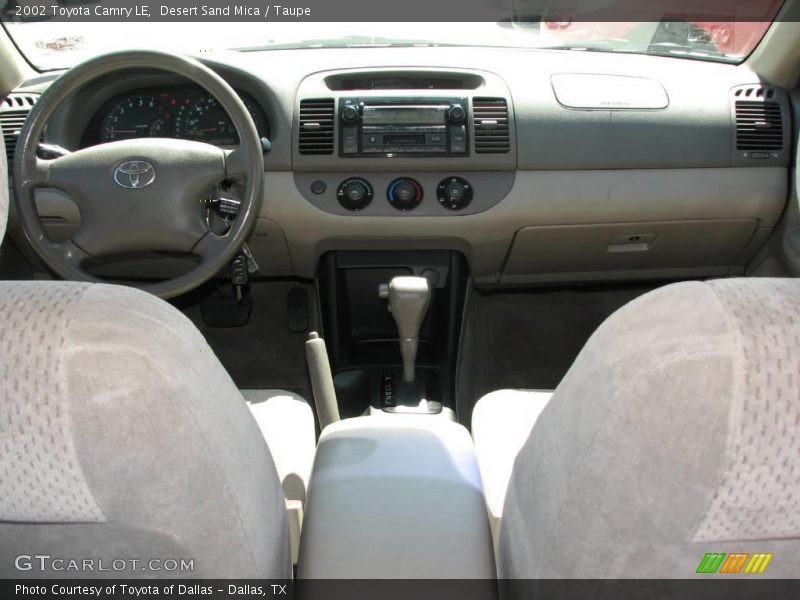 Desert Sand Mica / Taupe 2002 Toyota Camry LE