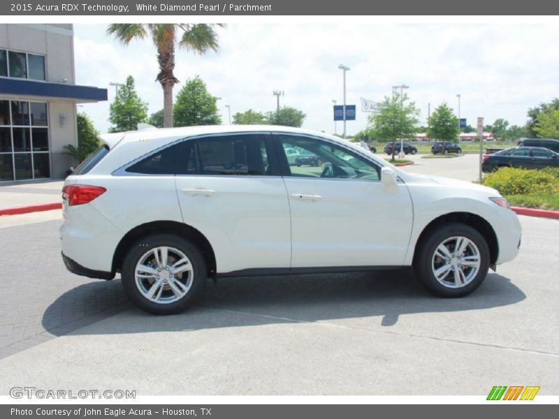White Diamond Pearl / Parchment 2015 Acura RDX Technology