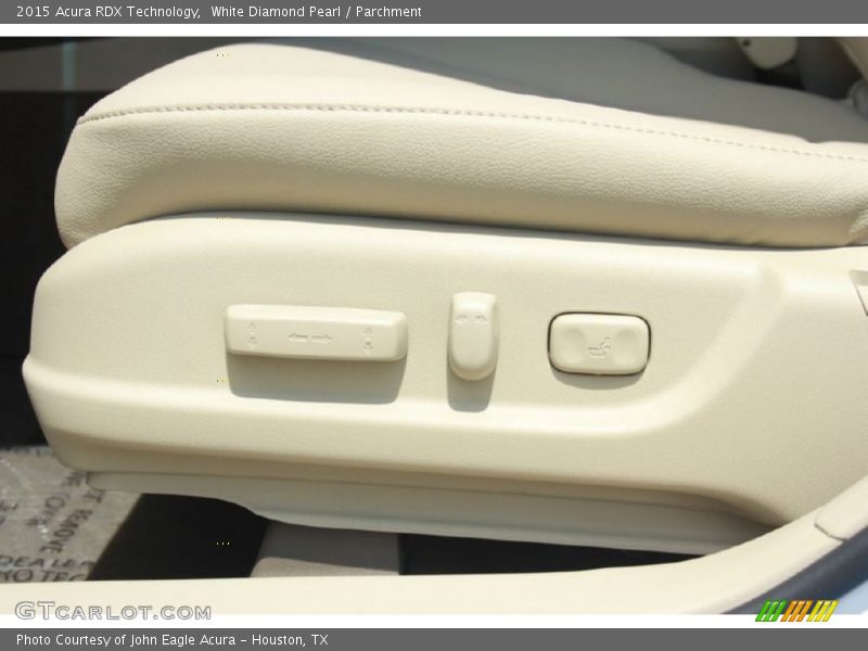 White Diamond Pearl / Parchment 2015 Acura RDX Technology