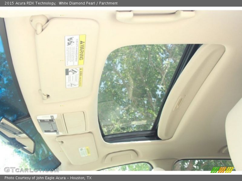 White Diamond Pearl / Parchment 2015 Acura RDX Technology