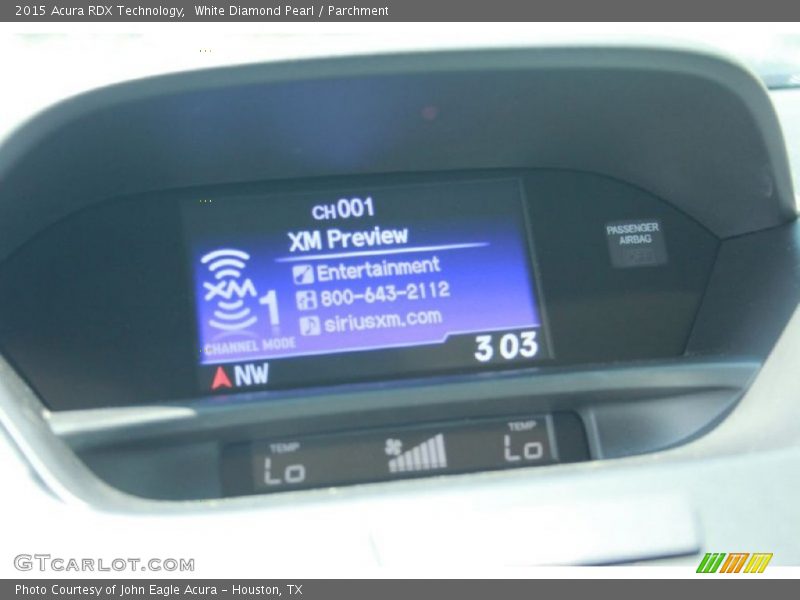 White Diamond Pearl / Parchment 2015 Acura RDX Technology