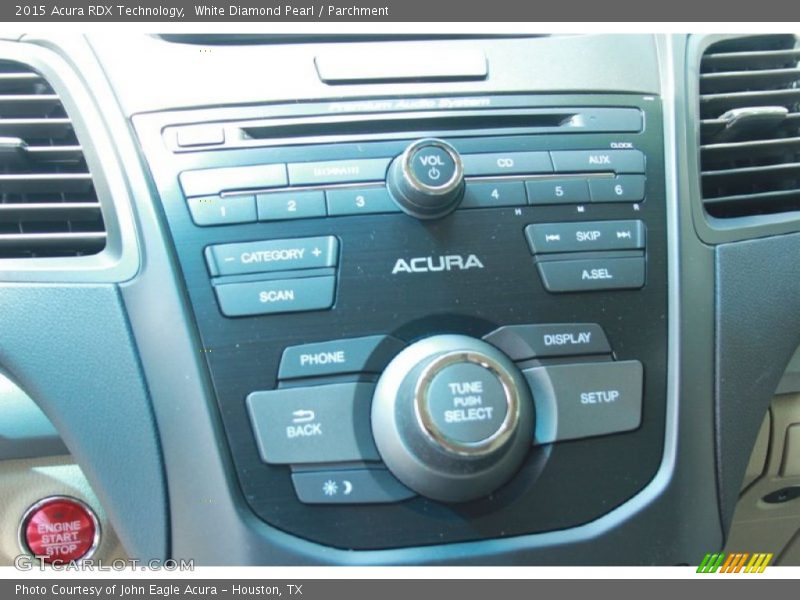 White Diamond Pearl / Parchment 2015 Acura RDX Technology