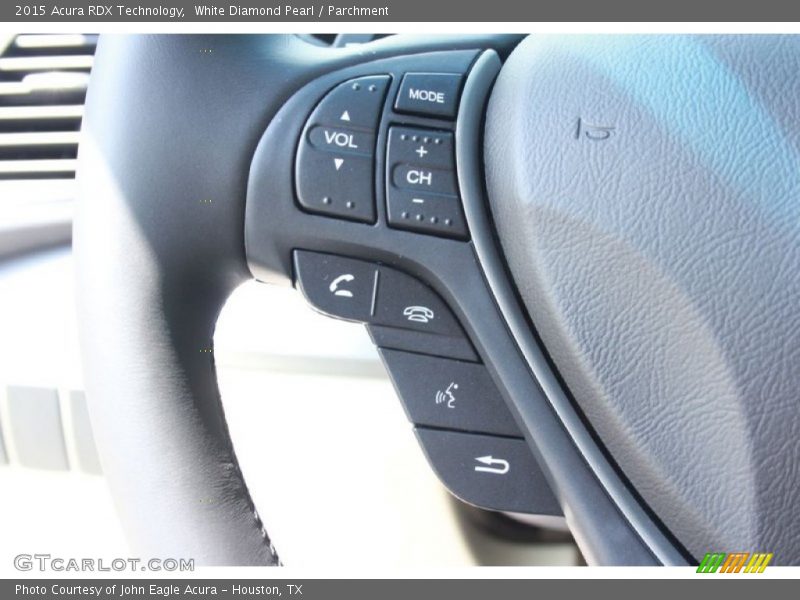 White Diamond Pearl / Parchment 2015 Acura RDX Technology