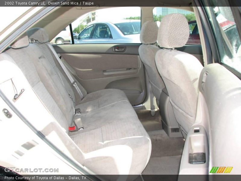 Desert Sand Mica / Taupe 2002 Toyota Camry LE