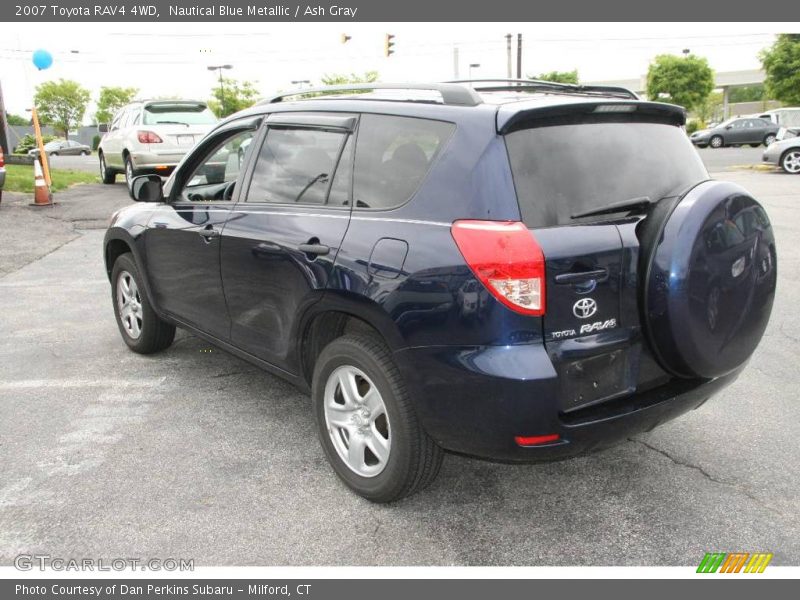 Nautical Blue Metallic / Ash Gray 2007 Toyota RAV4 4WD