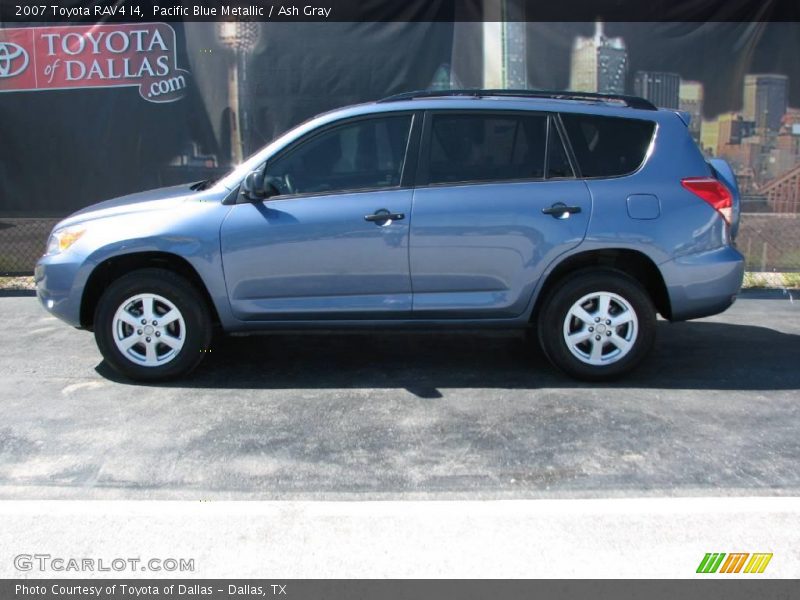 Pacific Blue Metallic / Ash Gray 2007 Toyota RAV4 I4