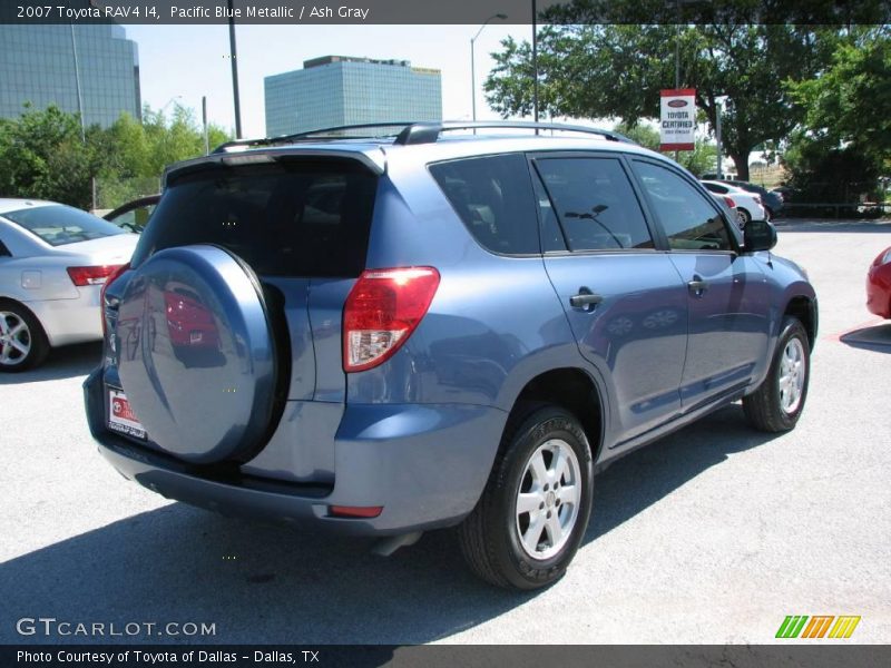 Pacific Blue Metallic / Ash Gray 2007 Toyota RAV4 I4