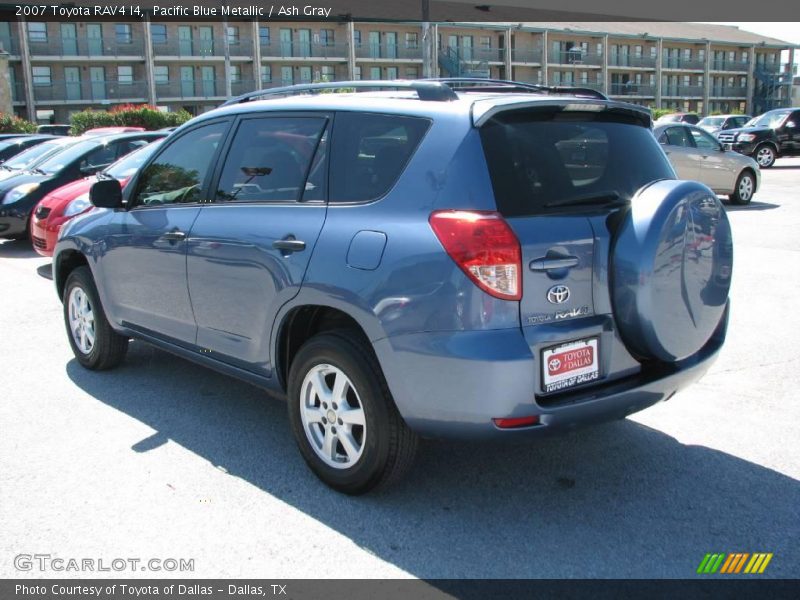 Pacific Blue Metallic / Ash Gray 2007 Toyota RAV4 I4