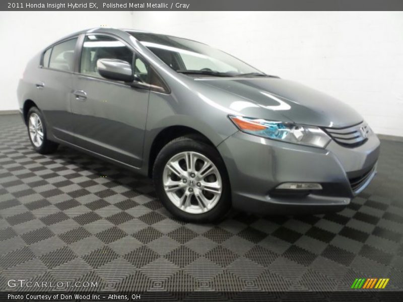 Polished Metal Metallic / Gray 2011 Honda Insight Hybrid EX