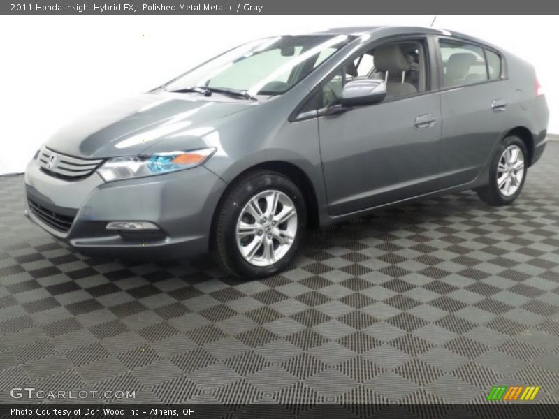 Polished Metal Metallic / Gray 2011 Honda Insight Hybrid EX