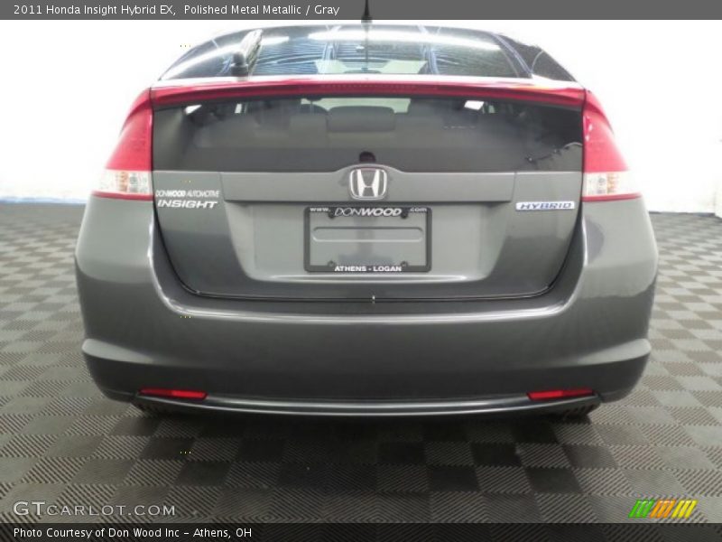 Polished Metal Metallic / Gray 2011 Honda Insight Hybrid EX