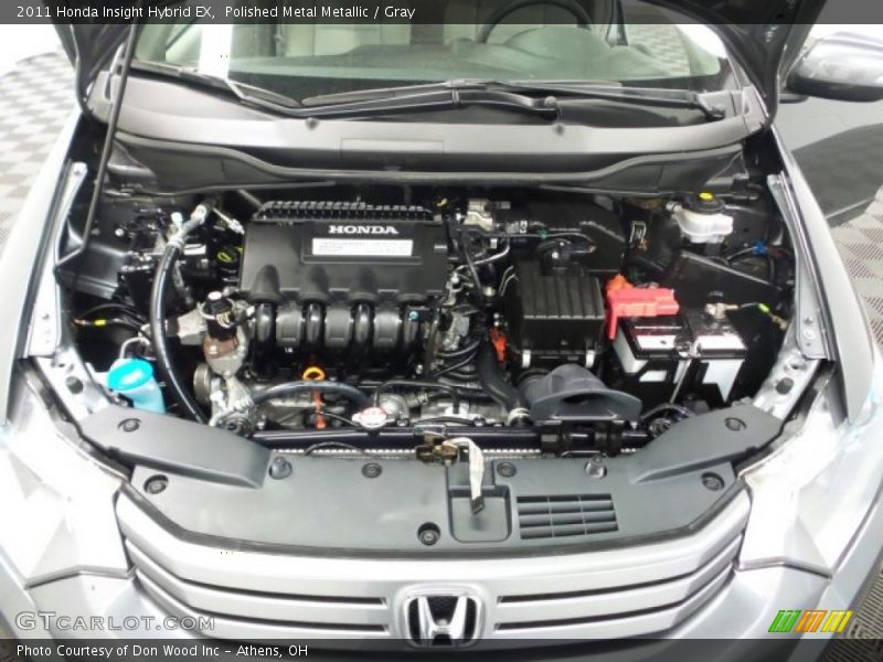 Polished Metal Metallic / Gray 2011 Honda Insight Hybrid EX