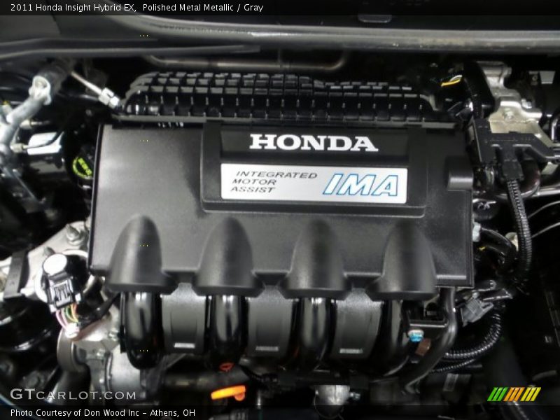 Polished Metal Metallic / Gray 2011 Honda Insight Hybrid EX