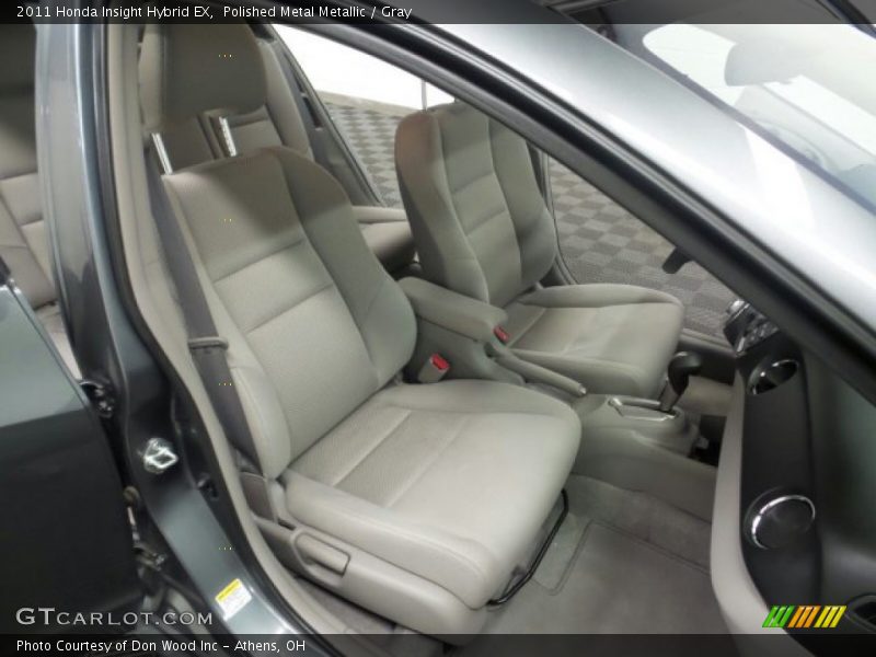 Polished Metal Metallic / Gray 2011 Honda Insight Hybrid EX