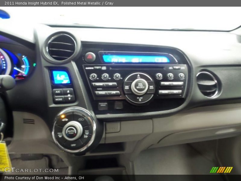 Polished Metal Metallic / Gray 2011 Honda Insight Hybrid EX