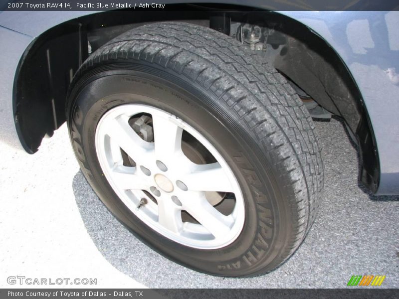 Pacific Blue Metallic / Ash Gray 2007 Toyota RAV4 I4