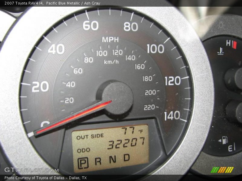 Pacific Blue Metallic / Ash Gray 2007 Toyota RAV4 I4