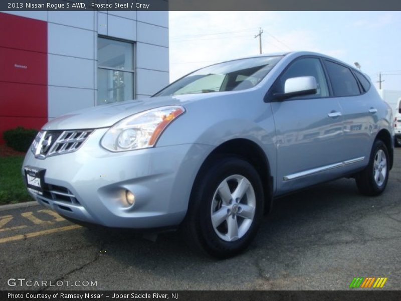 Frosted Steel / Gray 2013 Nissan Rogue S AWD