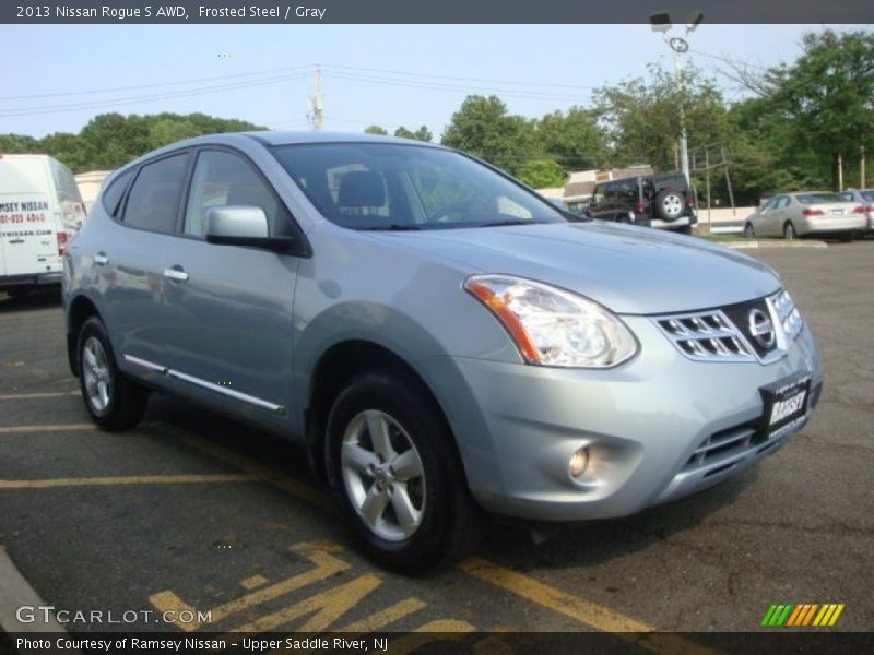 Frosted Steel / Gray 2013 Nissan Rogue S AWD