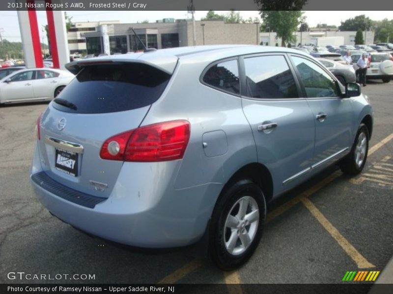 Frosted Steel / Gray 2013 Nissan Rogue S AWD