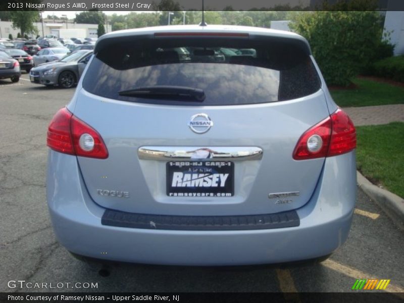 Frosted Steel / Gray 2013 Nissan Rogue S AWD