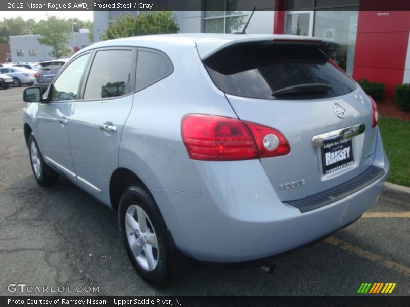 Frosted Steel / Gray 2013 Nissan Rogue S AWD