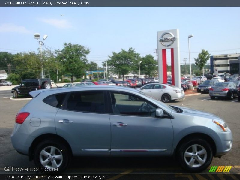 Frosted Steel / Gray 2013 Nissan Rogue S AWD