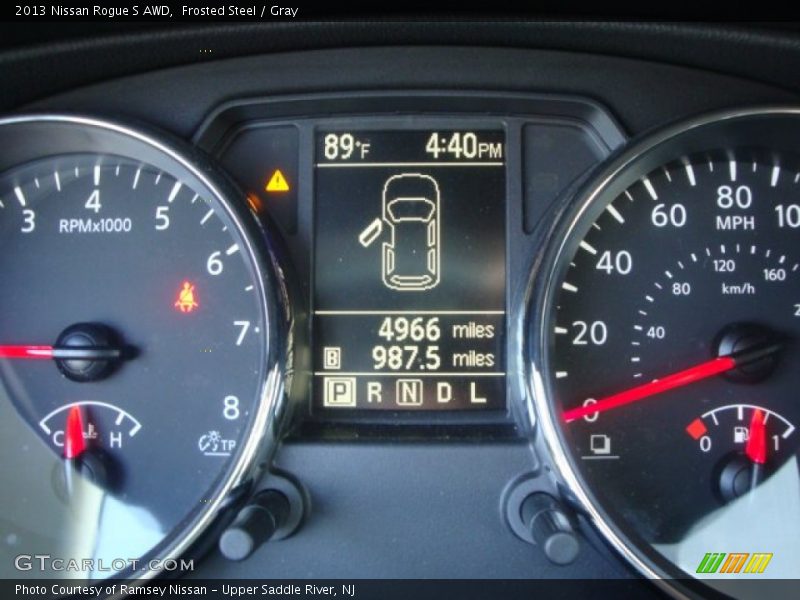 Frosted Steel / Gray 2013 Nissan Rogue S AWD