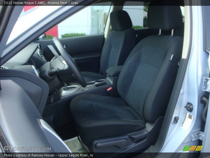Frosted Steel / Gray 2013 Nissan Rogue S AWD