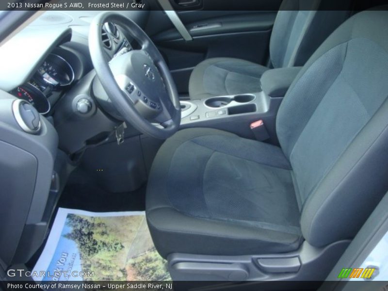 Frosted Steel / Gray 2013 Nissan Rogue S AWD