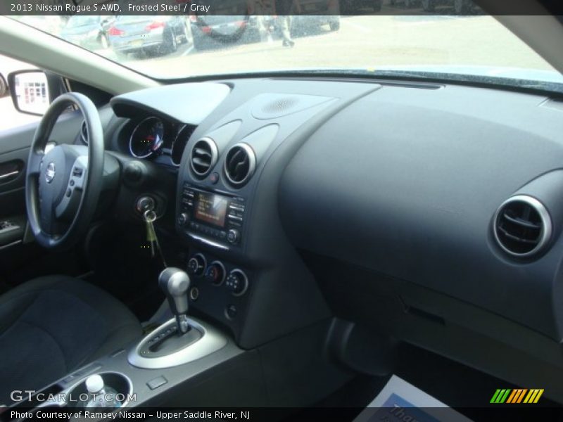Frosted Steel / Gray 2013 Nissan Rogue S AWD