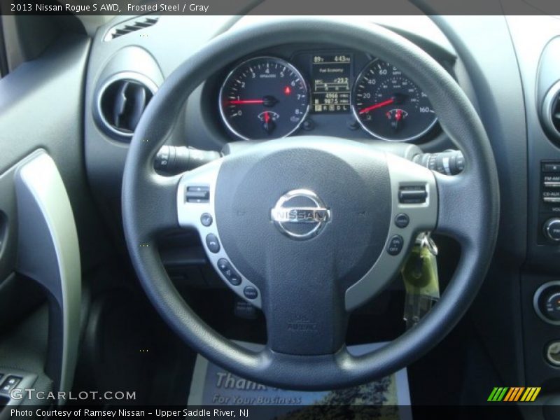 Frosted Steel / Gray 2013 Nissan Rogue S AWD