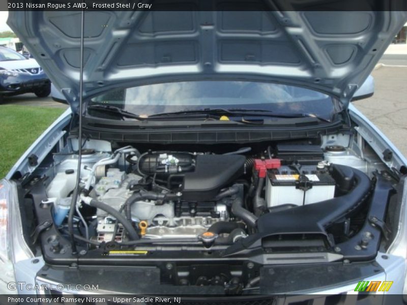 Frosted Steel / Gray 2013 Nissan Rogue S AWD