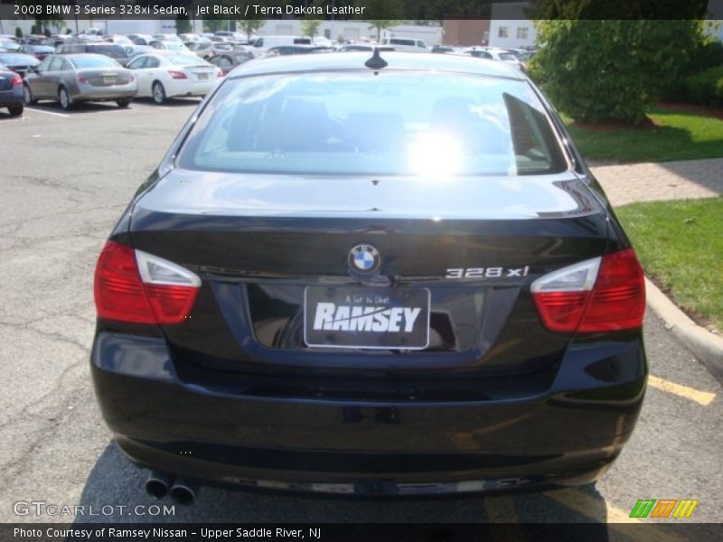 Jet Black / Terra Dakota Leather 2008 BMW 3 Series 328xi Sedan