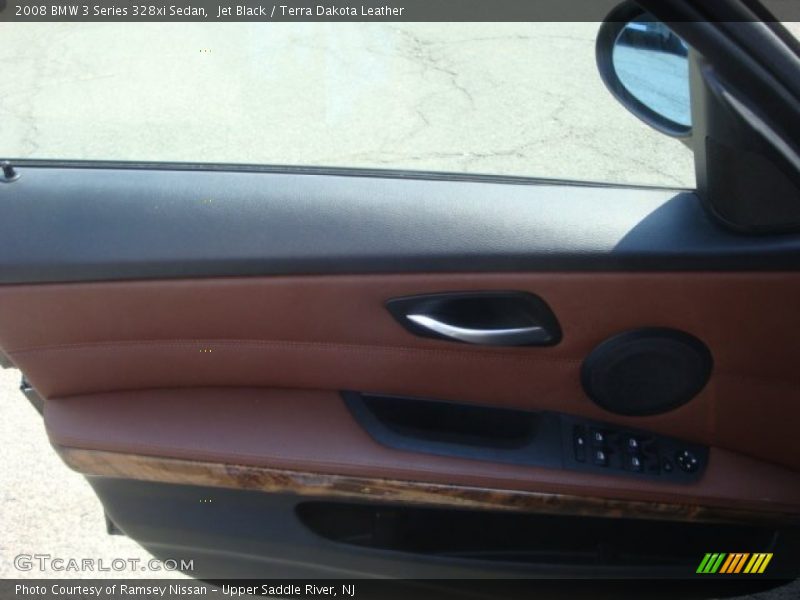 Jet Black / Terra Dakota Leather 2008 BMW 3 Series 328xi Sedan
