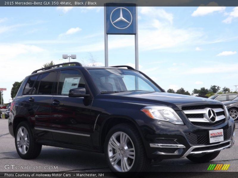 Black / Black 2015 Mercedes-Benz GLK 350 4Matic