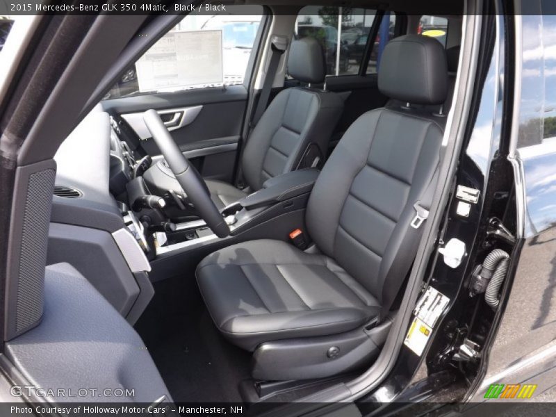 Front Seat of 2015 GLK 350 4Matic
