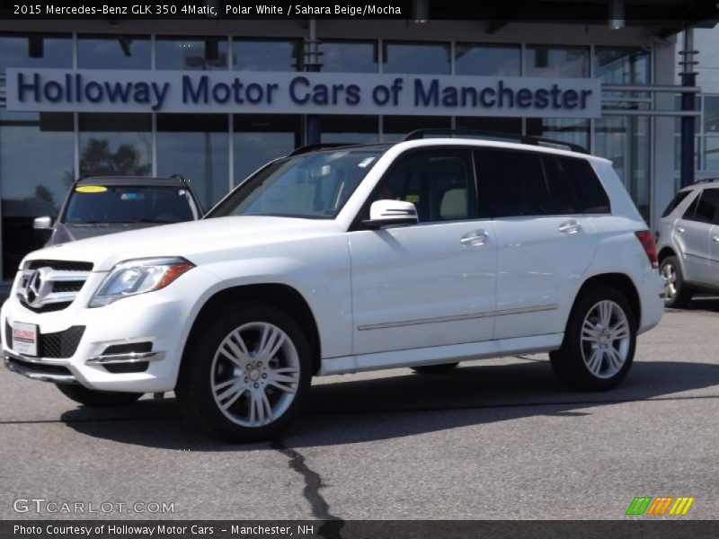 Polar White / Sahara Beige/Mocha 2015 Mercedes-Benz GLK 350 4Matic