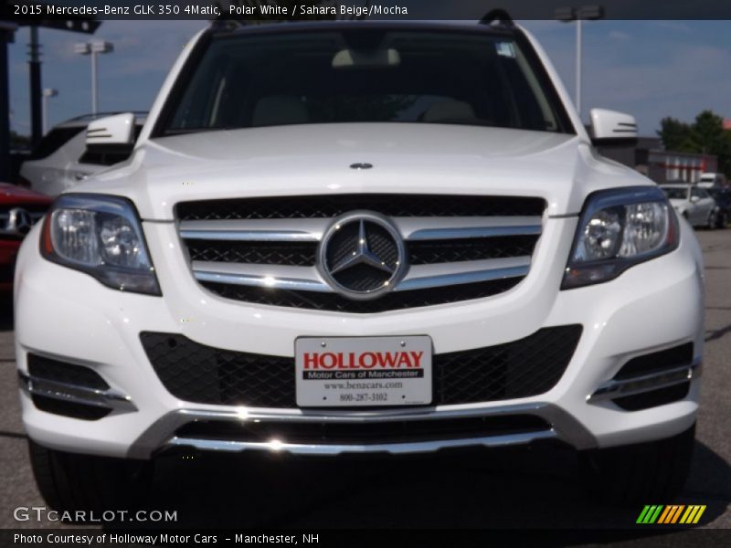 Polar White / Sahara Beige/Mocha 2015 Mercedes-Benz GLK 350 4Matic