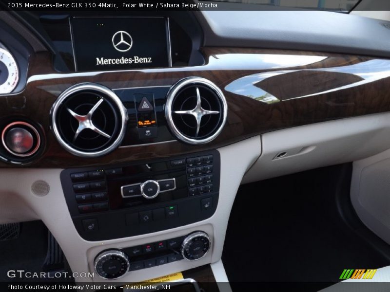Polar White / Sahara Beige/Mocha 2015 Mercedes-Benz GLK 350 4Matic