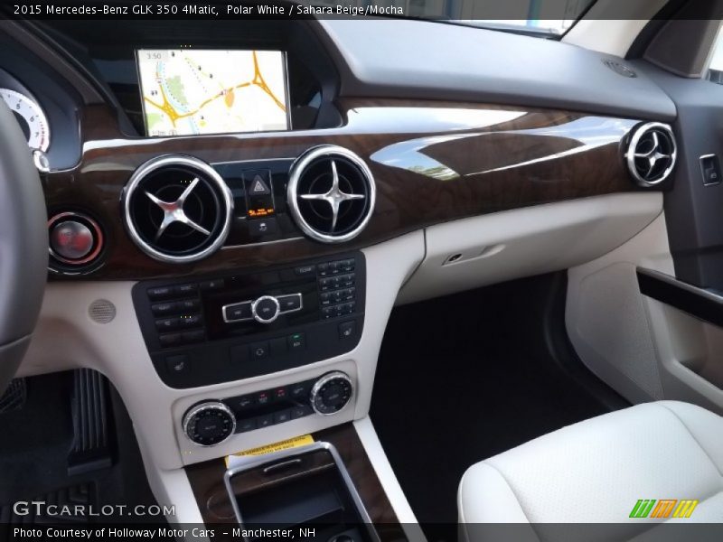 Polar White / Sahara Beige/Mocha 2015 Mercedes-Benz GLK 350 4Matic