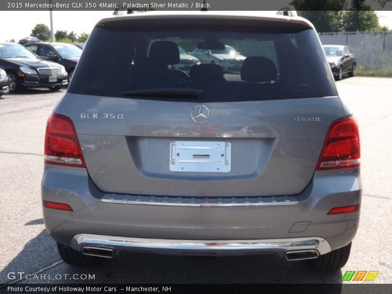 Paladium Silver Metallic / Black 2015 Mercedes-Benz GLK 350 4Matic