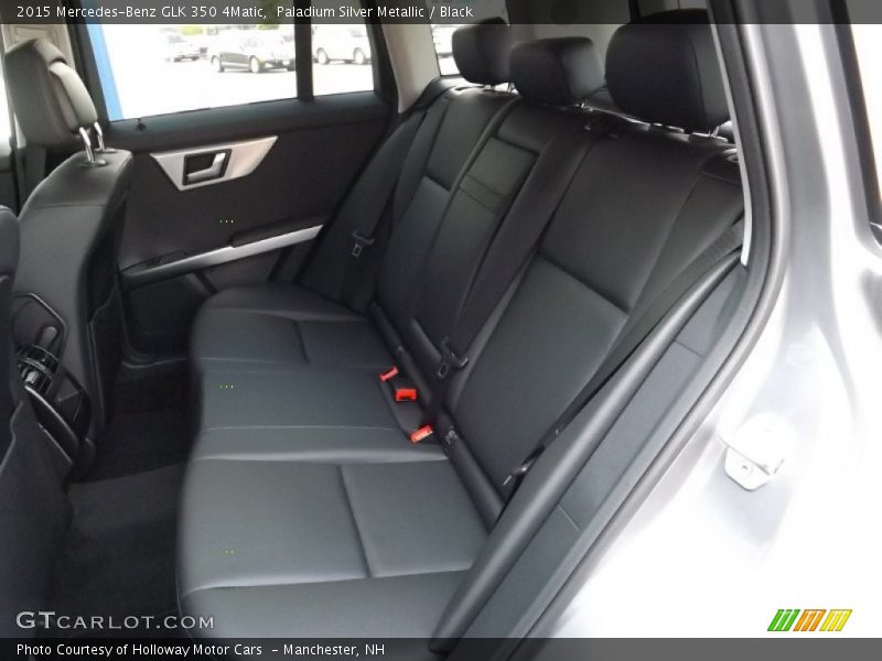 Paladium Silver Metallic / Black 2015 Mercedes-Benz GLK 350 4Matic