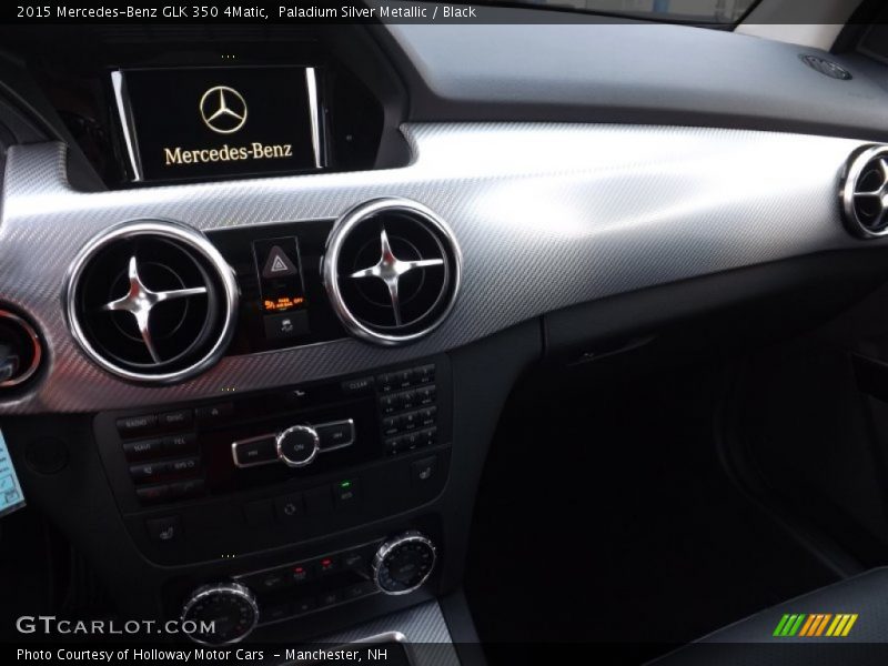 Paladium Silver Metallic / Black 2015 Mercedes-Benz GLK 350 4Matic