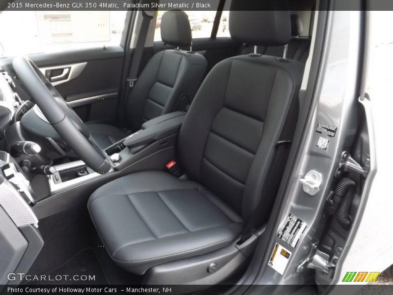 Paladium Silver Metallic / Black 2015 Mercedes-Benz GLK 350 4Matic